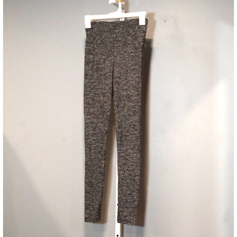 NWT No Boundaries Women's Size XXS-XS "Gray Space Dye" Sueded Soft Leggings